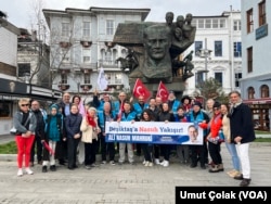 Mahruki, 31 Mart yerel seçimi için Beşiktaş'taki çalışmalarını sürdürüyor.