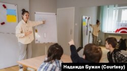 Центр белорусской солидарности. Фото Надежды Бужан