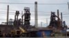 Idled blast furnaces at U.S. Steel Corp's Granite City Works in Granite City, Illinois, July 5, 2017. U.S. President Donald Trump is considering steel import curbs based on a national security review of the industry.