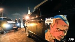 Автопробег в поддержку Владимира Путина