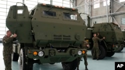 Артиллерийские ракетные системы HIMARS, закупленные вооруженными силам Польши. Архивное фото