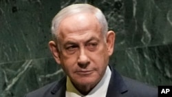 Thủ tướng Israel Benjamin Netanyahu.