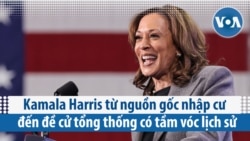 Kamala Harris từ nguồn gốc nhập cư đến đề cử tổng thống có tầm vóc lịch sử