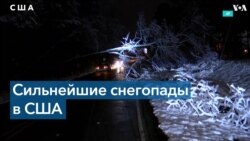 Последствия снегопадов в США: пятеро погибших и десятки тысяч без электроэнергии